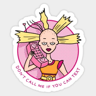 Cynthia Doll for 90s kiddos Sticker